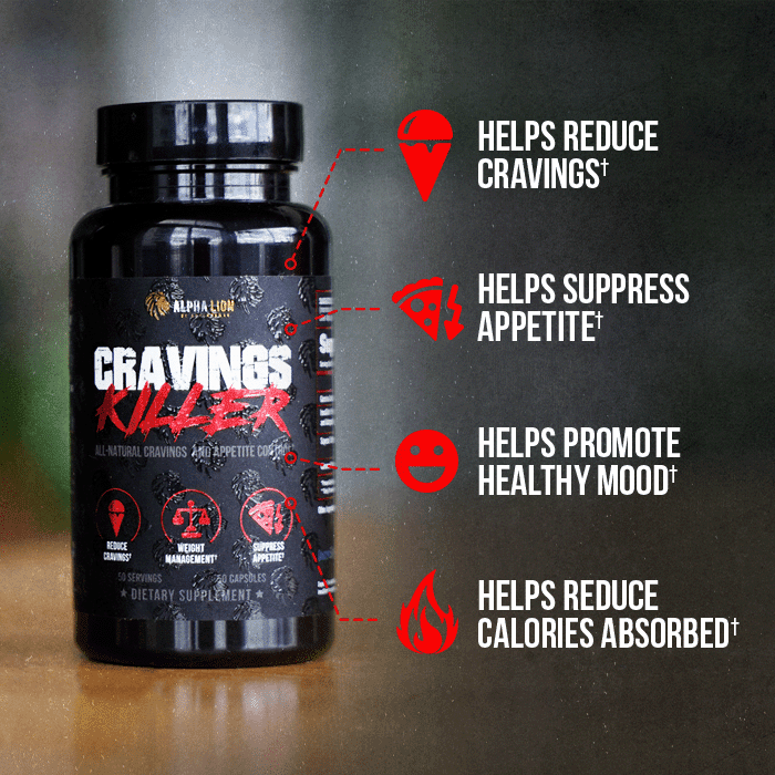 CRAVINGS KILLER - Appetite & Cravings Suppressant †