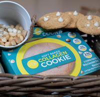 Collagen White Chocolate Macadamia Nut Cookies