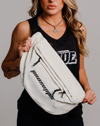 Oversized Fanny Pack - White