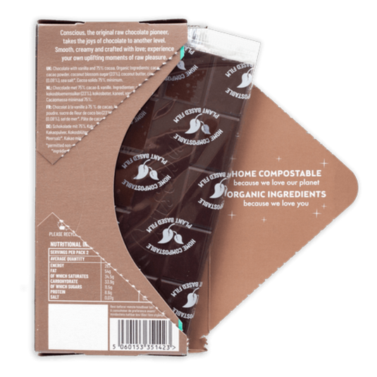 Conscious Chocolate The Dark Side 75% Bar