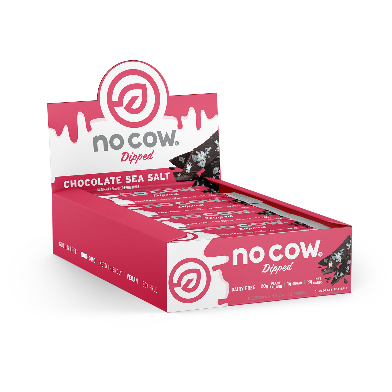 Employee Dipped Chocolate Sea Salt Protein Bars