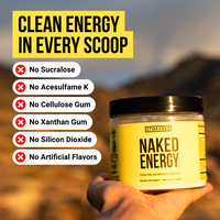 Stim Free Pre Workout | Stim Free Naked Energy - 50 Servings