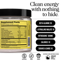 Stim Free Pre Workout | Stim Free Naked Energy - 50 Servings