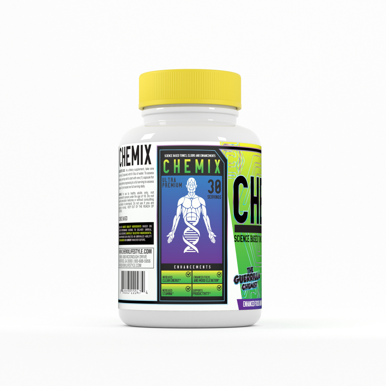 CHEMIX ENERGY (SCIENCE BASED ENERGY FORMULA) FORMULATED BY THE GUERRILLA CHEMIST