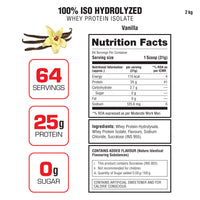 100% ISO HYDROLYZED Whey Protein Isolate