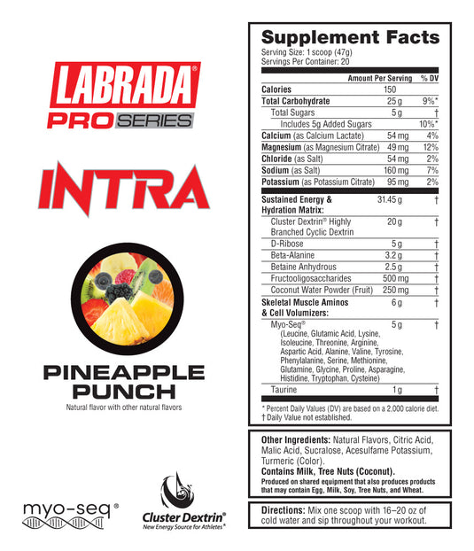 Pro Series Intra Workout Formula