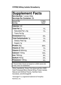 PREMIUM GRASS FED WHEY PROTEIN ISOLATE 2lb
