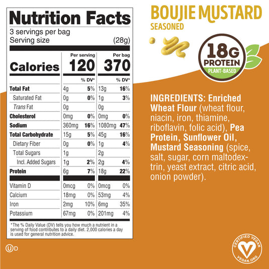 Boujie Mustard -3oz-Box of 8