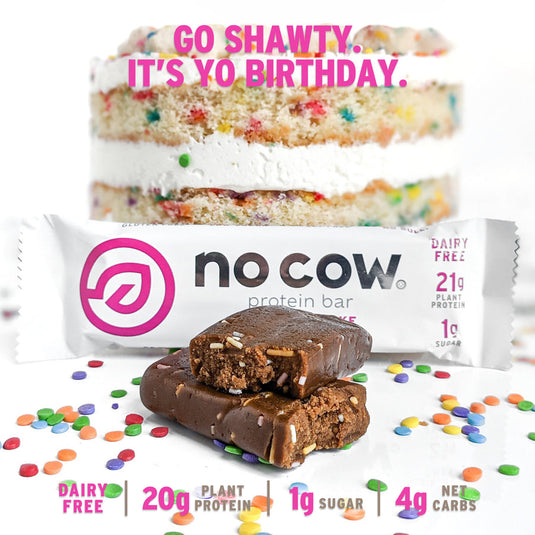 Birthday Cake Protein Bars 4 Pack