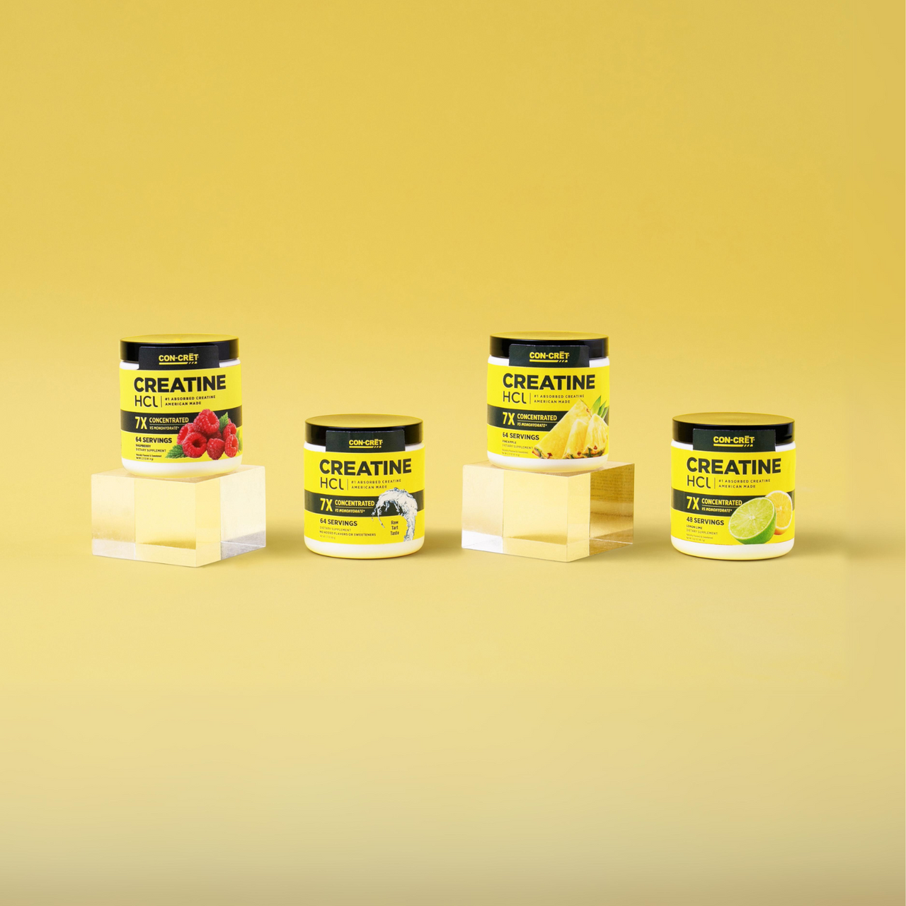 CON-CRĒT® CREATINE HCl POWDER - UNFLAVORED