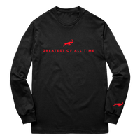 GREATEST OF ALL TIME CREW NECK LONG SLEEVE