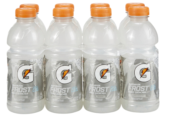 Gatorade Frost Thirst Quencher Glacier Cherry Naturally Flavored 20 Fl Oz 8 Count Bottle