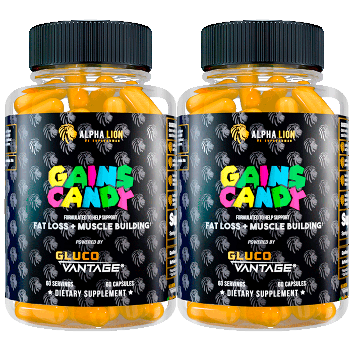 GAINS CANDY™ GLUCOVANTAGE®  - Insulin Mimicker For Fat Loss & Muscle Building