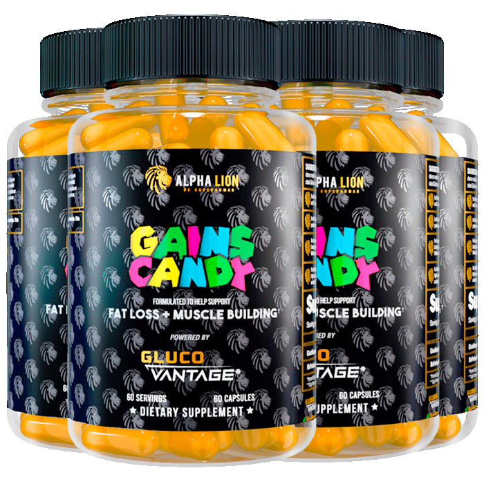 GAINS CANDY™ GLUCOVANTAGE®  - Insulin Mimicker For Fat Loss & Muscle Building