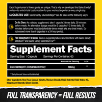 GAINS CANDY™ GLUCOVANTAGE®  - Insulin Mimicker For Fat Loss & Muscle Building