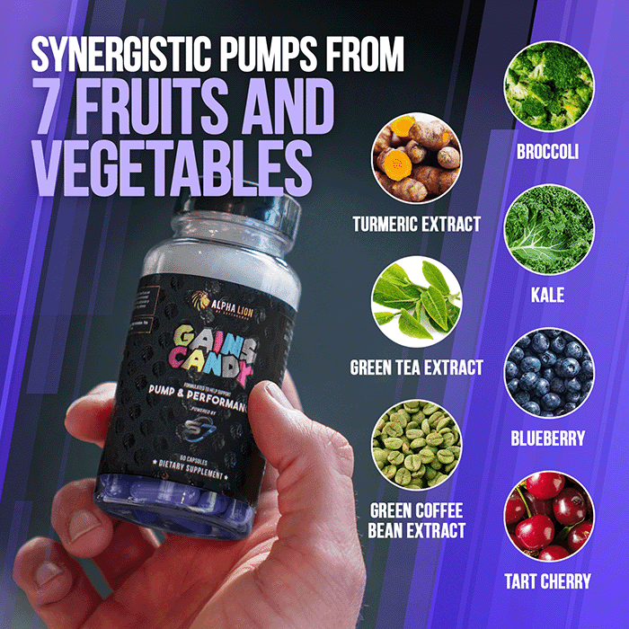 GAINS CANDY™ S7®  - Pump & Performance