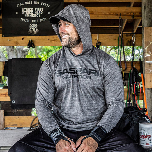 Gaspari Lightweight Hoodie - Charcoal