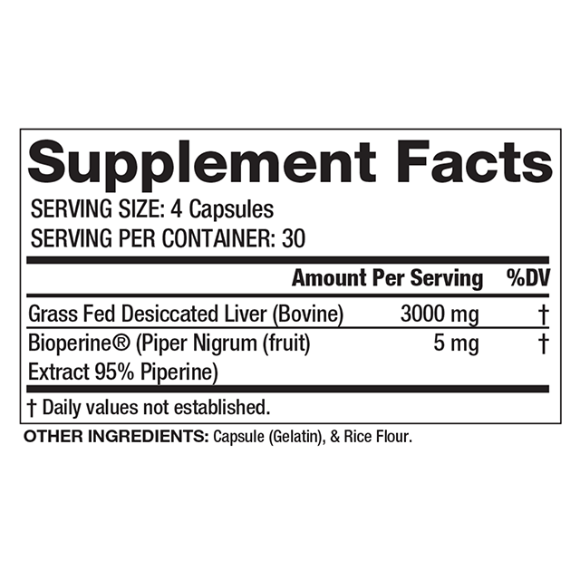 Proven Grassfed Beef Liver