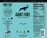 Goat Fuel Gummy Bear (12 Pack)