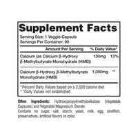 HMB | PURE BETA-HYDROXY BETA-METHYLBUTYRATE