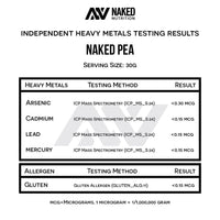 Pea Protein Powder | Naked Pea - 5LB
