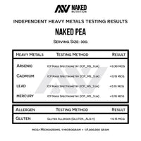 Pea Protein Powder 1lb | Naked Pea - 1lb