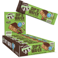 Lenny & Larry's® Dip'd™ Chocolate Mint Brownie- 2.05oz- Box of 12