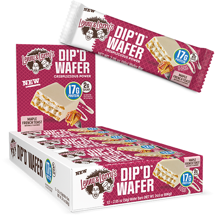 Lenny & Larry's® Dip'd™ Maple French Toast- 2.05oz- Box of 12