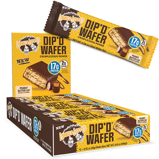 Lenny & Larry's® Dip'd™ Peanut Butter Cup- 2.05oz- Box of 12