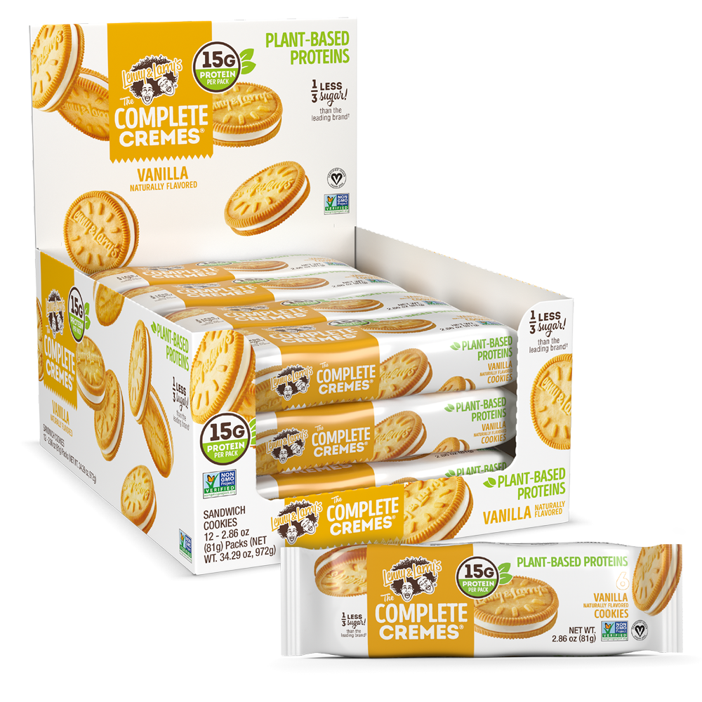 Vanilla - 2.86oz Pack- 6 Cookies (Box of 12)