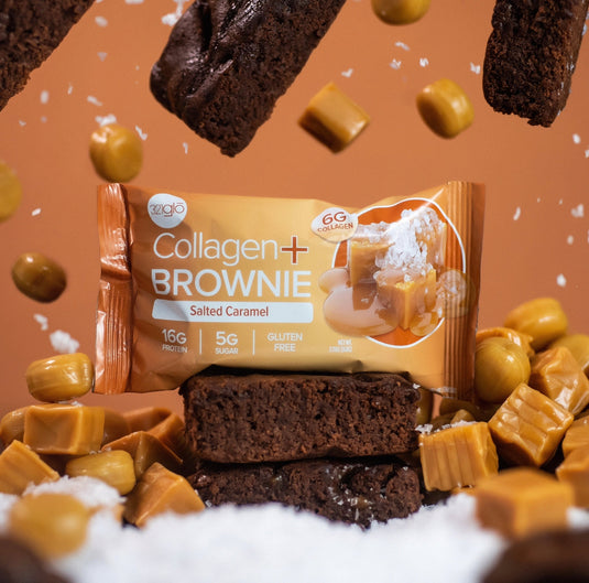 Salted Caramel Collagen + Brownie