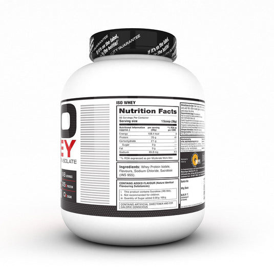 ISO 100% Whey Protein Isolate