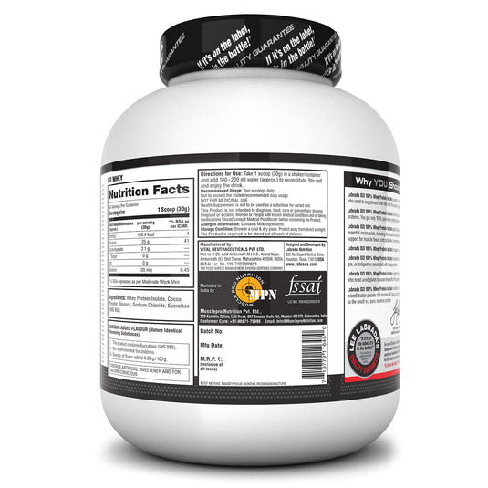 ISO 100% Whey Protein Isolate