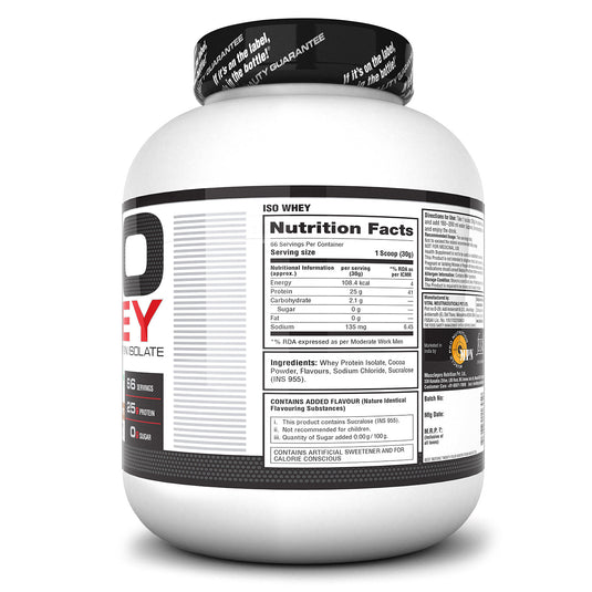 ISO 100% Whey Protein Isolate