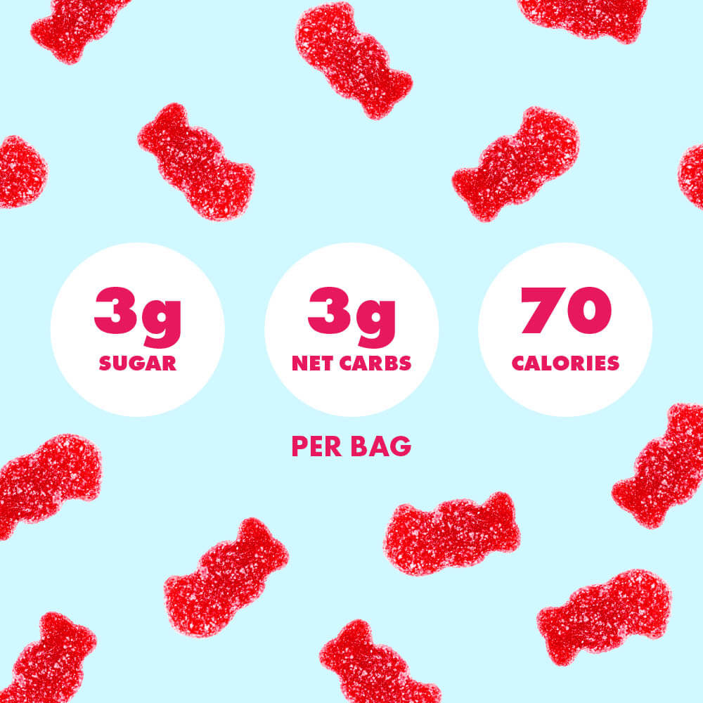 Raspberry Sour Scouts Gummies (Sample)