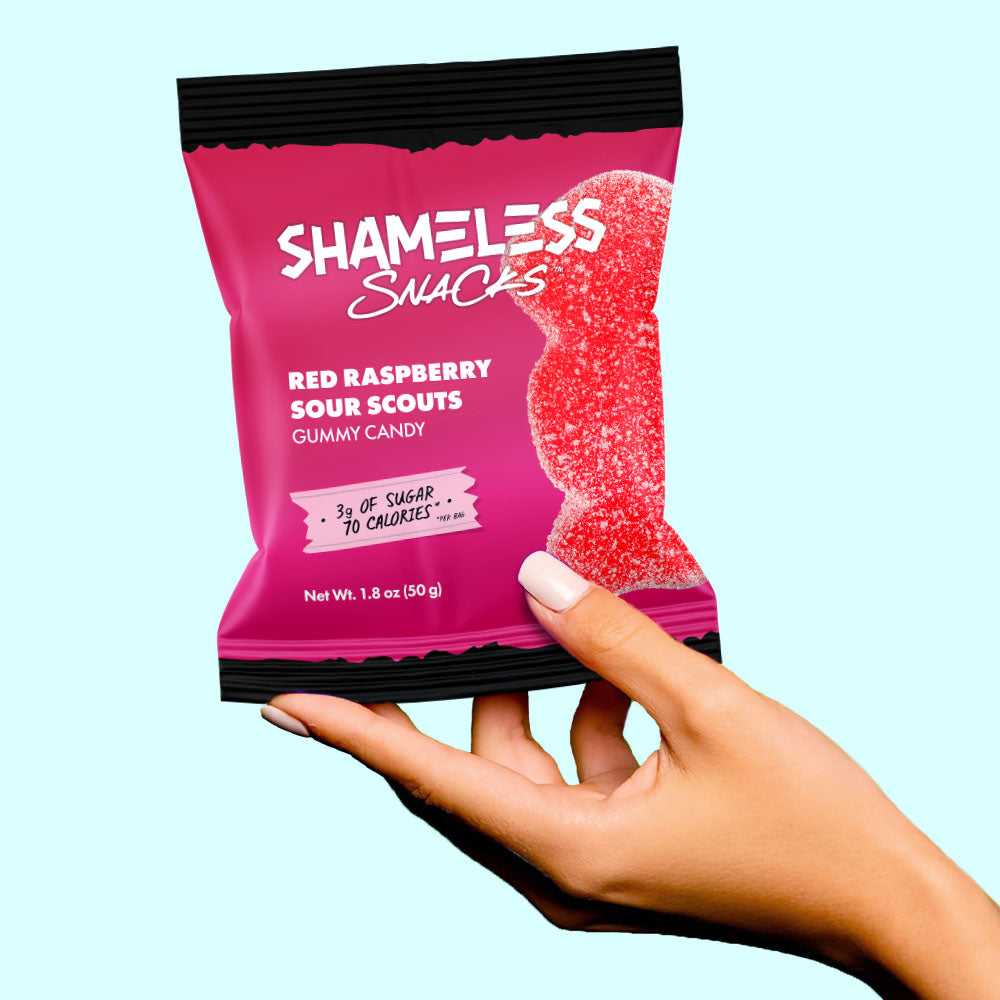 Raspberry Sour Scouts Gummies (Sample)