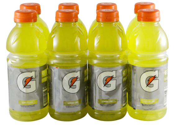 Gatorade Thirst Quencher Lemon Lime Naturally Flavored, 20 Fl Oz, 8 Count Bottle