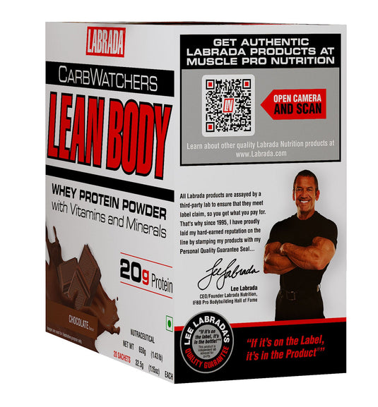 Lean Body All-in-One High Protein Meal Replacement Shake Packets