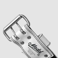 Model 23 Custom Premium White Tapered Weight Belt (UV Color Print)