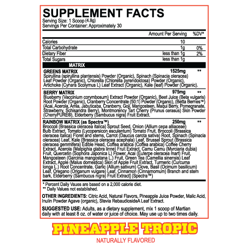 MARTIAN DAILY GREENS (30 SERVINGS)