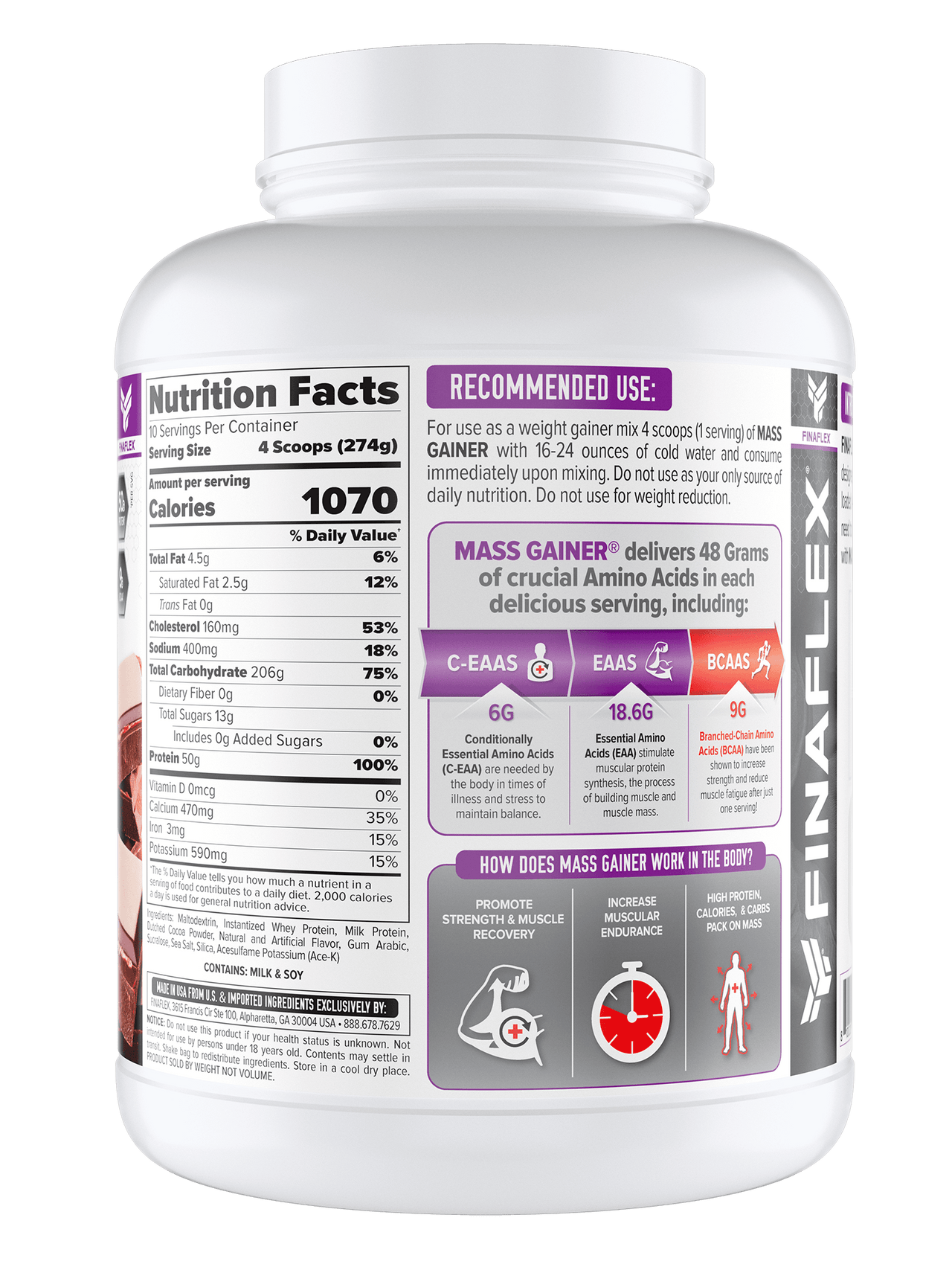 MASS GAINER, Super Weight Gainer Drink Mix