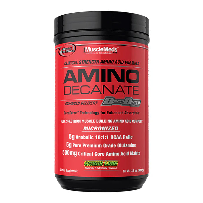 MuscleMeds: Amino Decanate: Citrus Lime (360g)