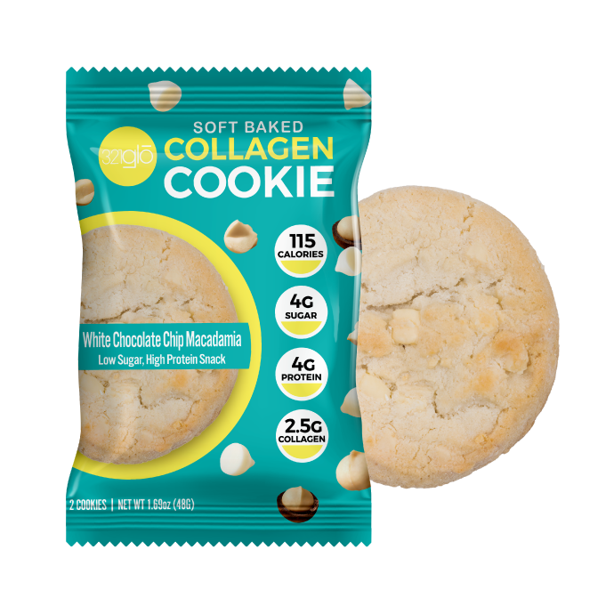 Collagen White Chocolate Macadamia Nut Cookies