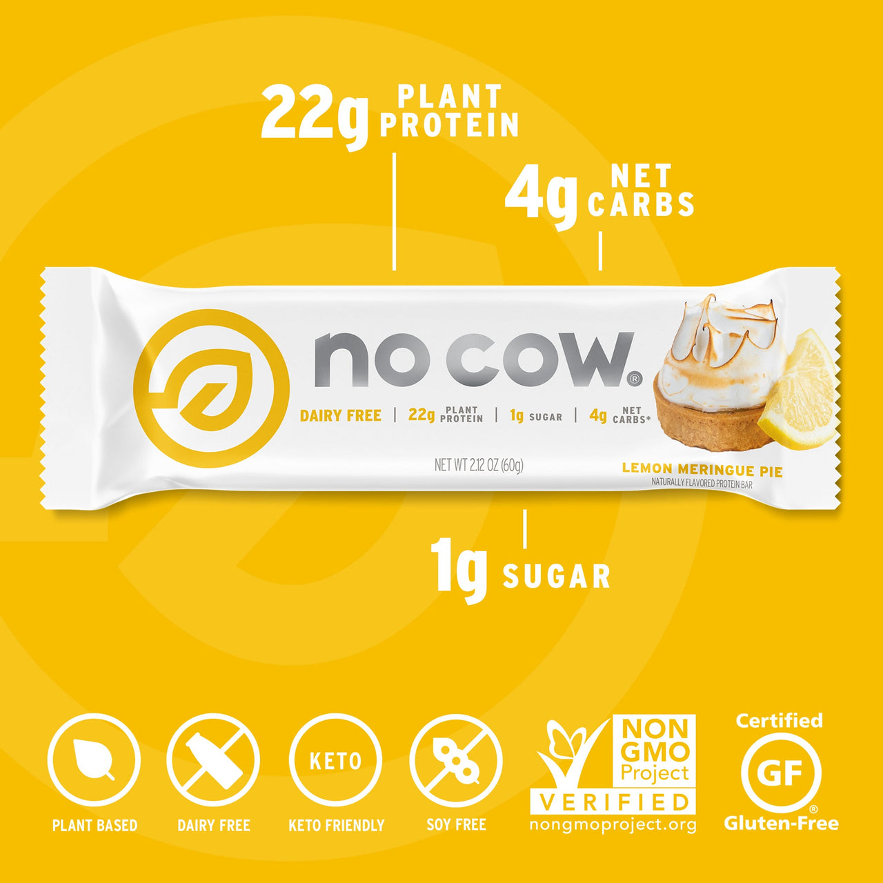Lemon Meringue Pie Protein Bars
