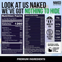 Double Chocolate Weight Gainer Protein Supplement | Naked Mass - 8LB