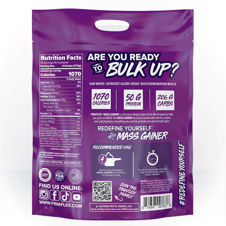 MASS GAINER, Super Weight Gainer Drink Mix