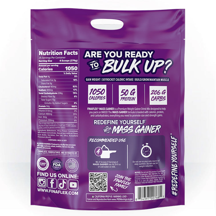MASS GAINER, Super Weight Gainer Drink Mix