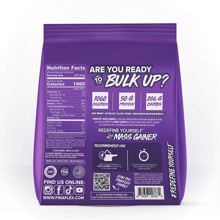 MASS GAINER, Super Weight Gainer Drink Mix