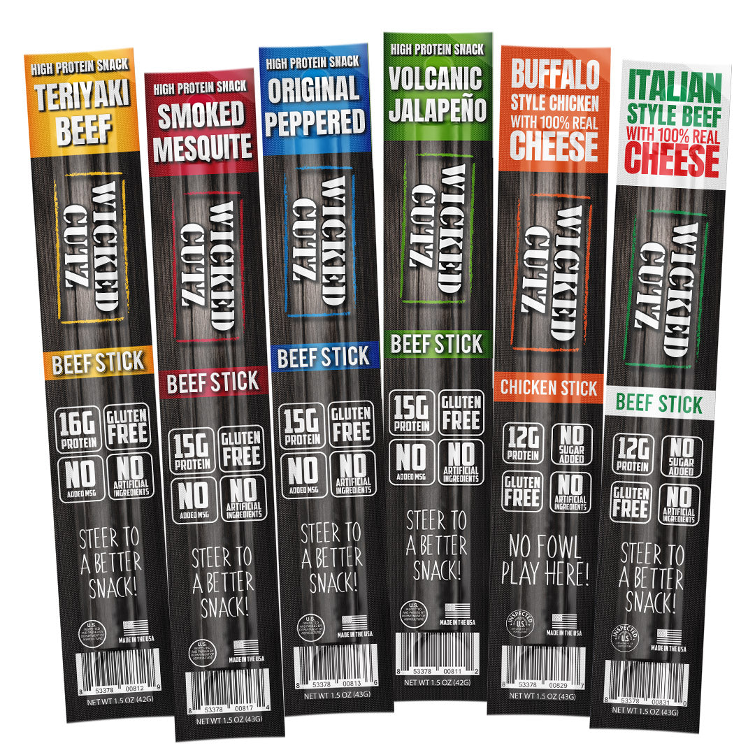 Variety Meat Stick Pack (6 Sticks)