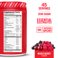 HYDRATION MIX / Mixed Berry - 45 Servings